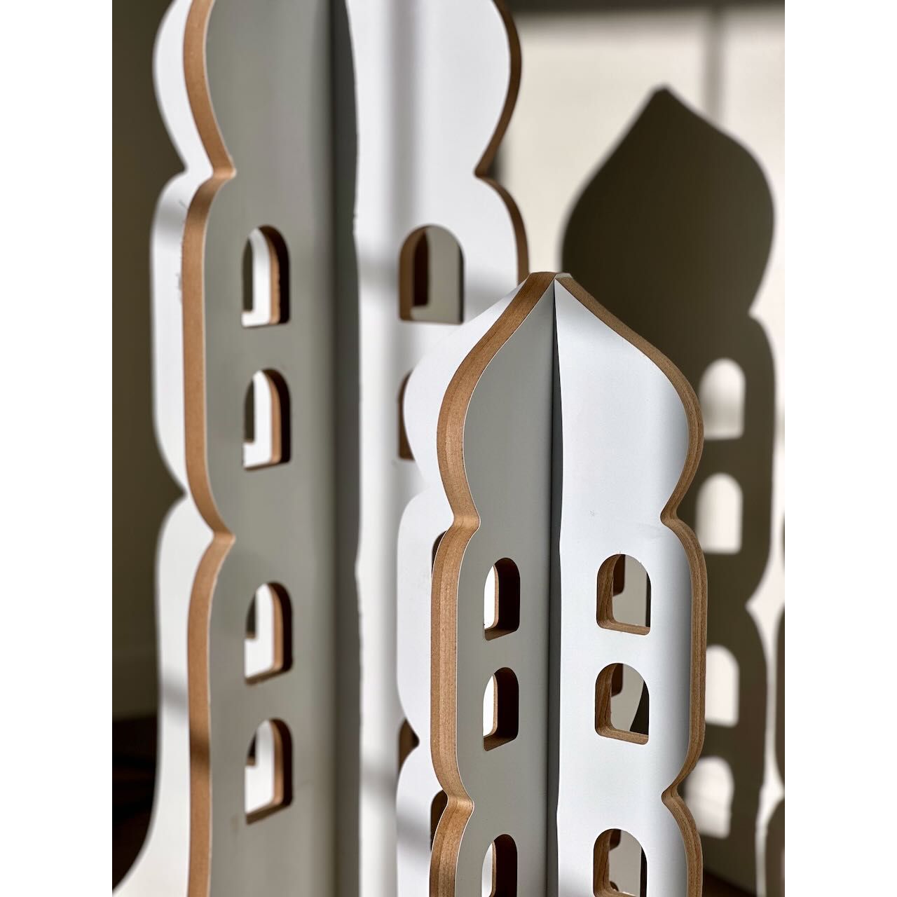 White Ramadan Lantern