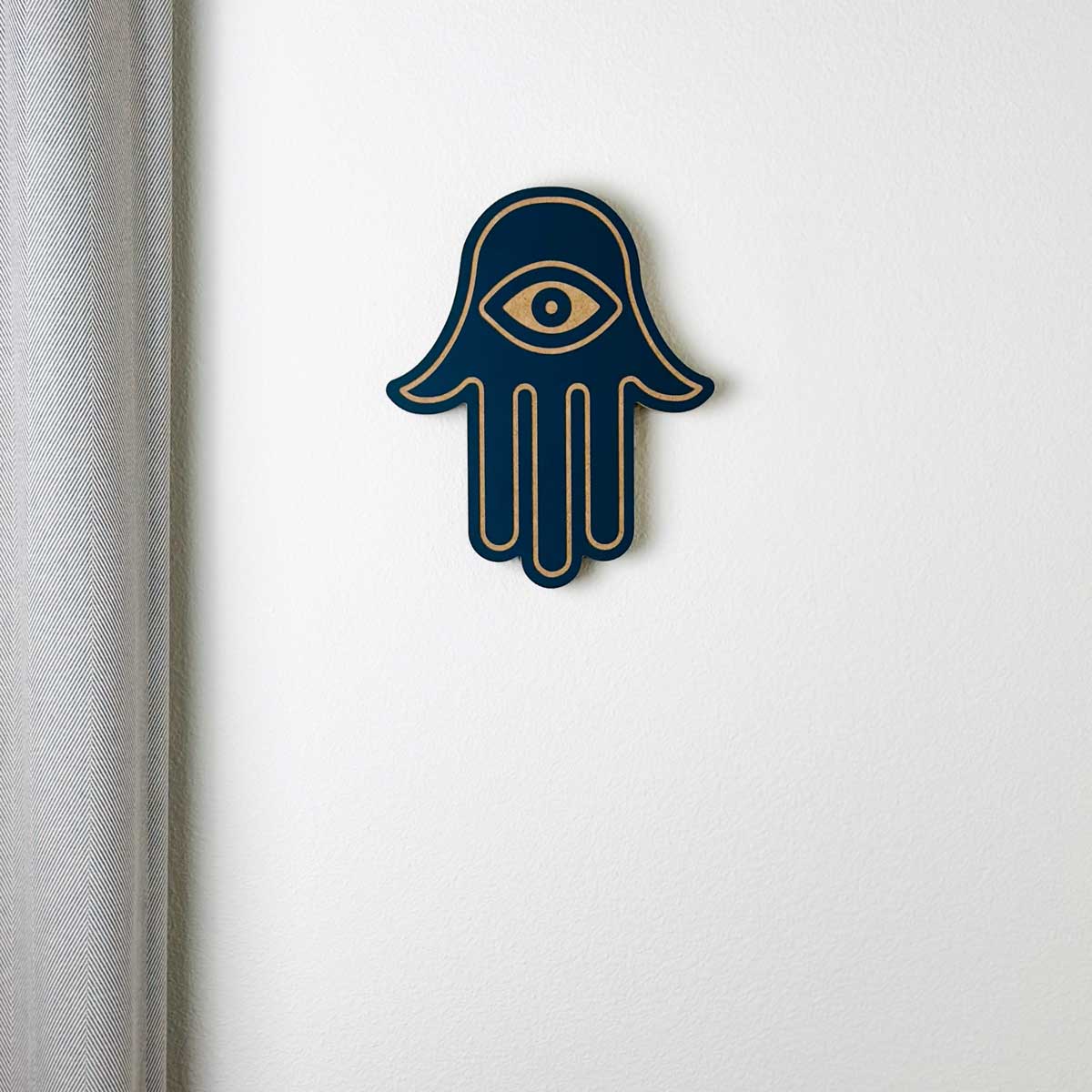Vibrant Eye Hamsa Wall Decor