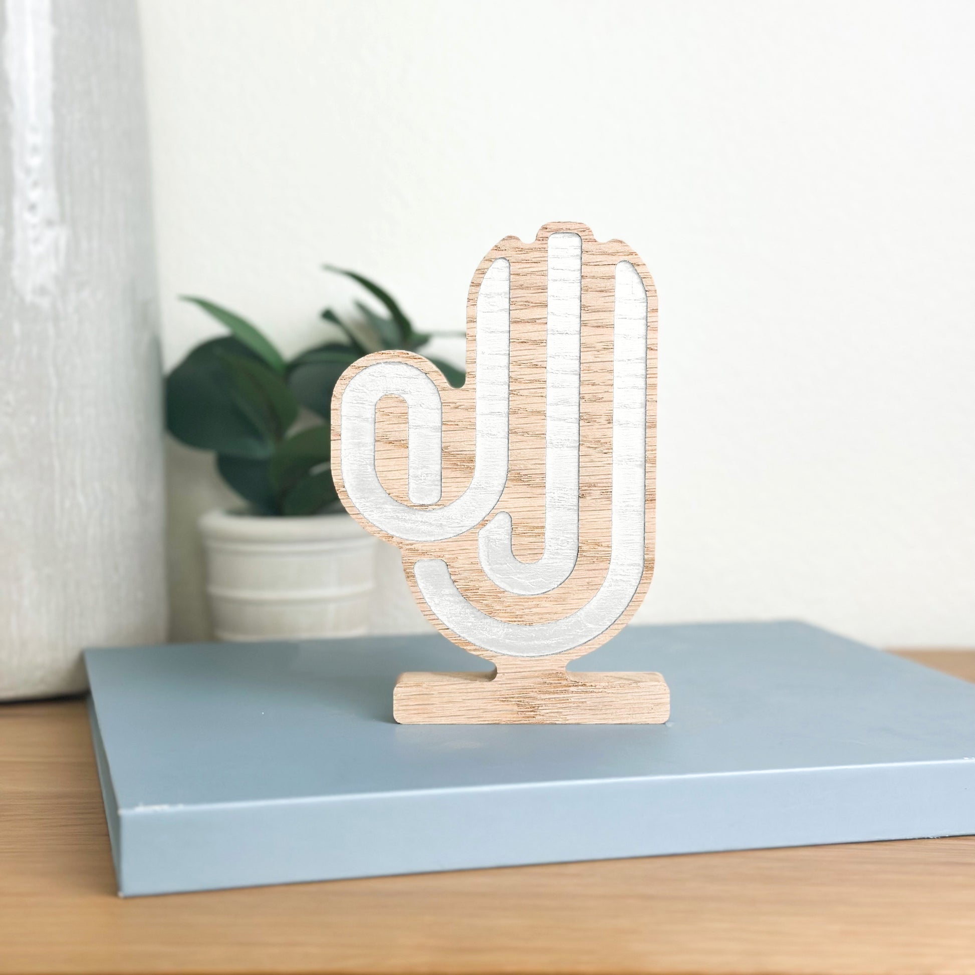 Solid Wood Allah Stand