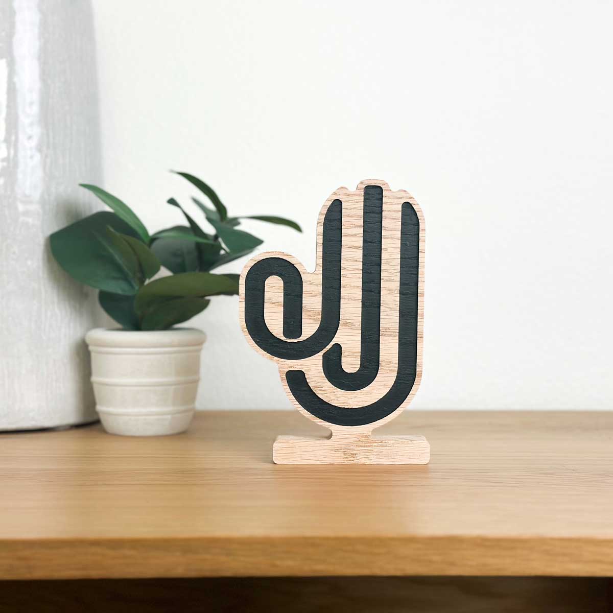 Solid Wood Allah Stand